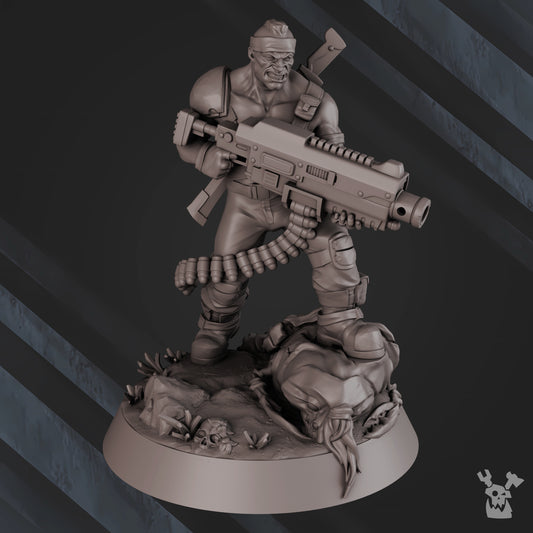 Sergeant A. Schaefer - Dakkadakka
