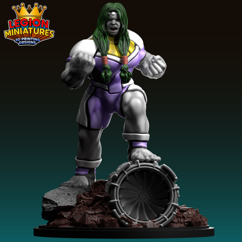 Ultimate She Hulk - Legion Miniatures