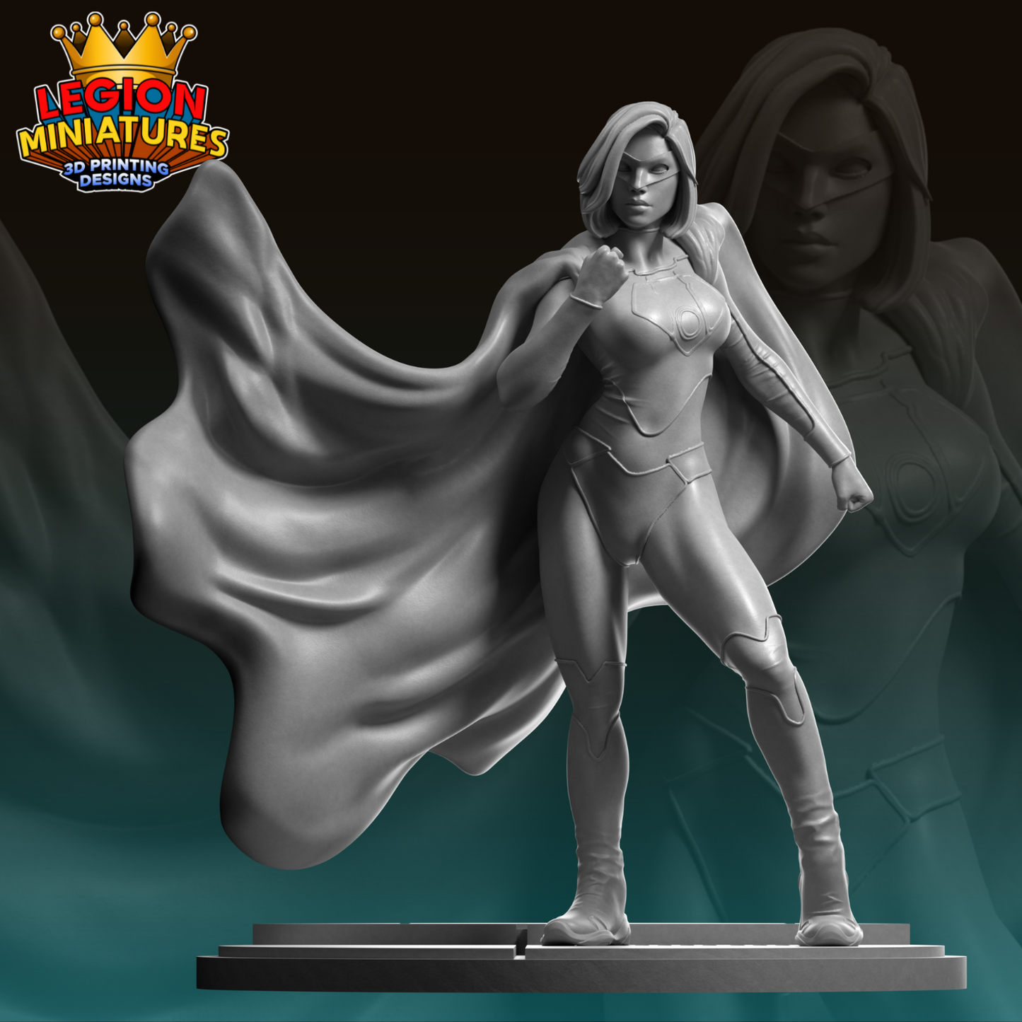 Supergirl Red - Legion Miniatures