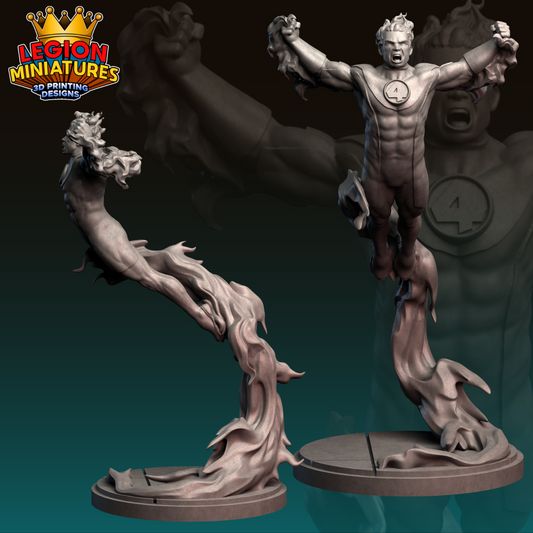 Human Torch - Legion Miniatures