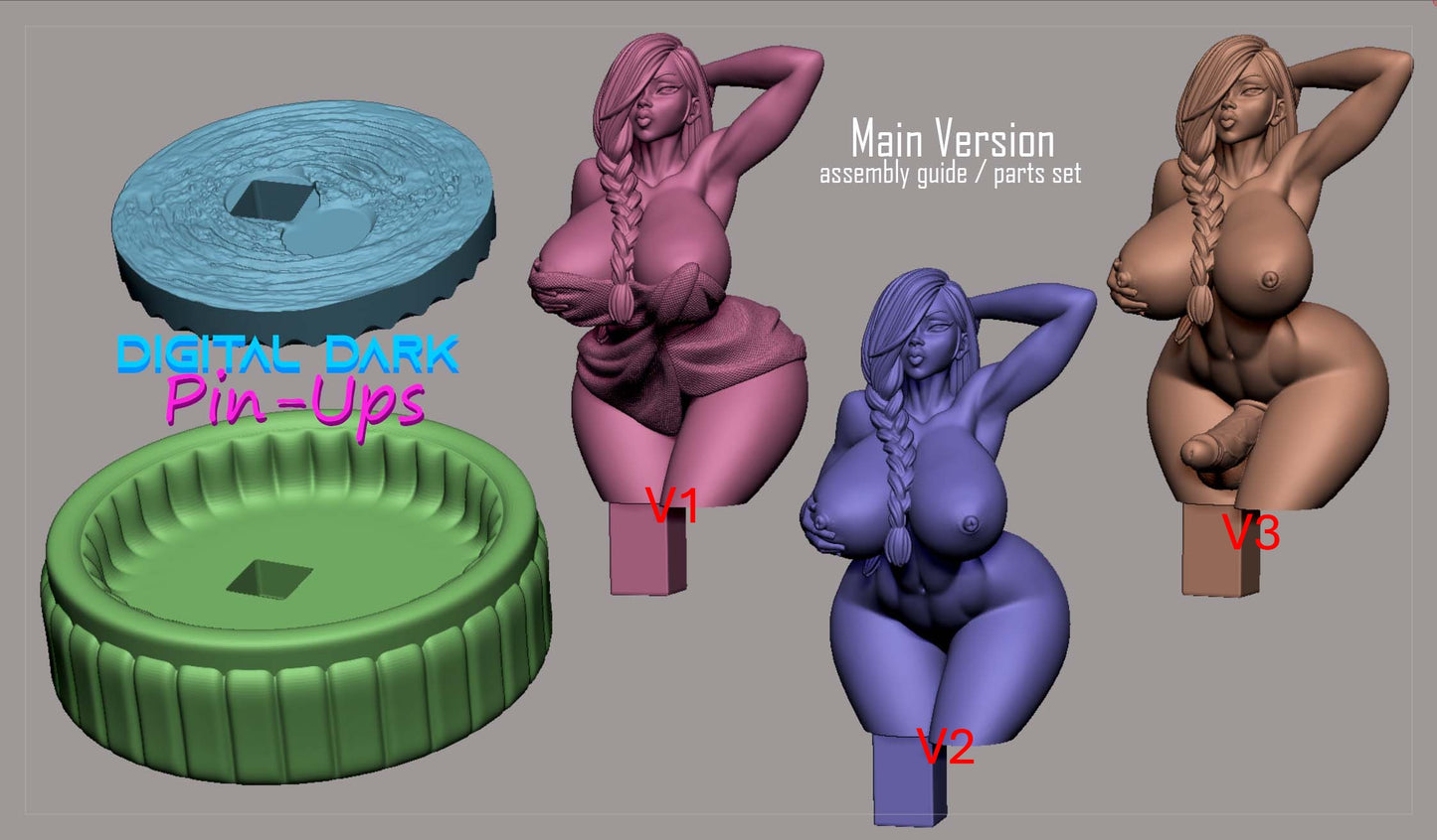 Mei Mei - Digital Dark Pin-ups