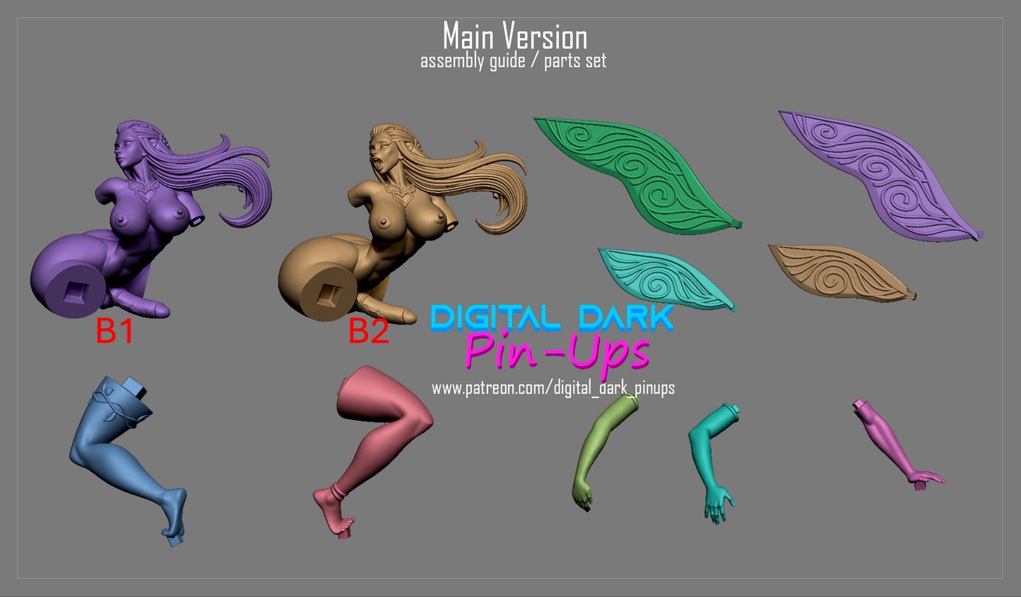 Slave Fairy Futa - Digital Dark Pin-ups