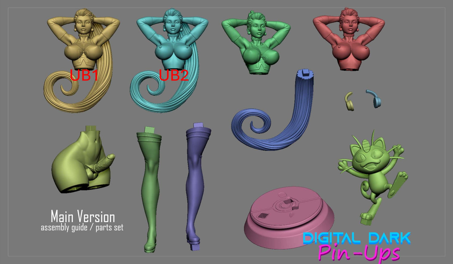 Jessie Futa - Digital Dark Pin-ups