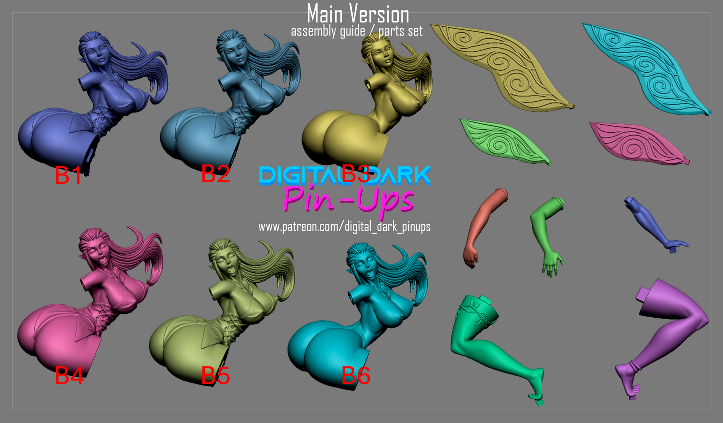 Slave Fairy - Digital Dark Pin-ups