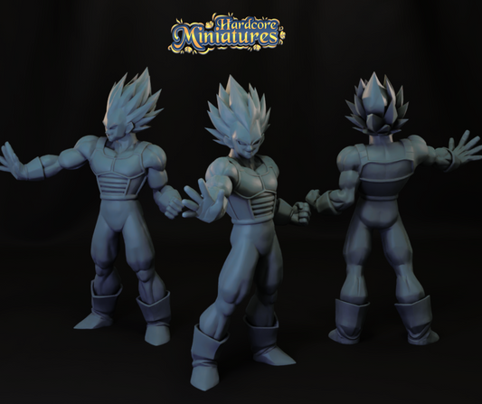Vegeta V2 - Hardcore Miniatures