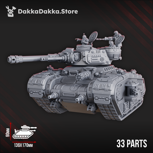 Medium Battle Tank "Rapid Dagger" RD-77 - Dakkadakka