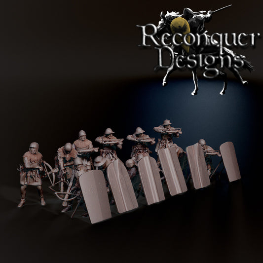 Crossbowmen - late 14th - early 15th Century - Reconquer Designs